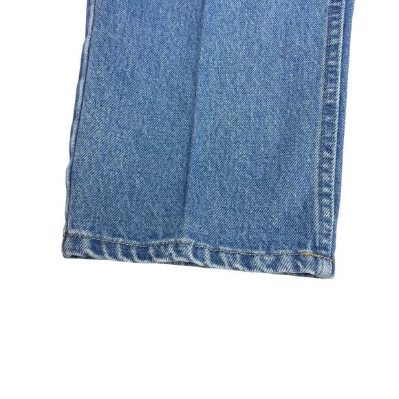 LL Bean Mens Straight Classic Fit Blue Jeans 100% Cotton 37x32 - Picture 2 of 9